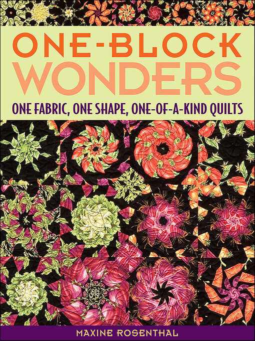 Title details for One Block Wonders by Maxine Rosenthal - Wait list